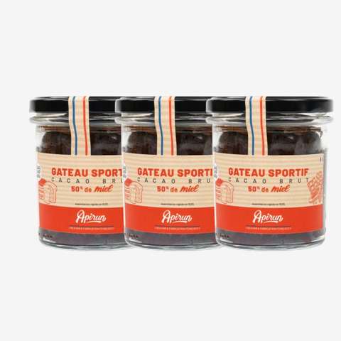 PACK 3 Gateaux Sportifs