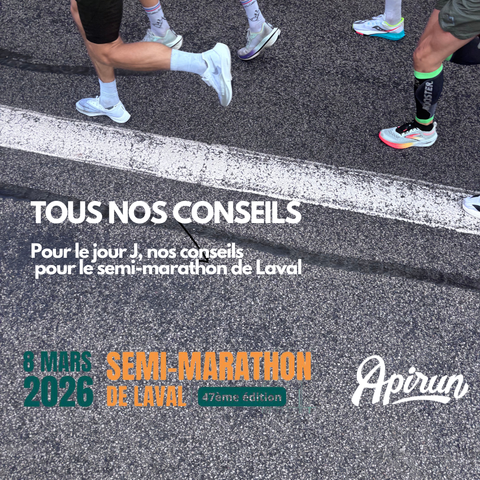 Semi-marathon de Laval, nos conseils nutrition, hydratation et gestion de course