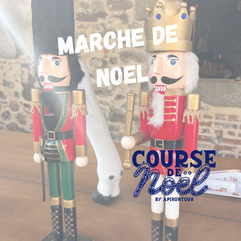 Marché d'exposants Course de Noël