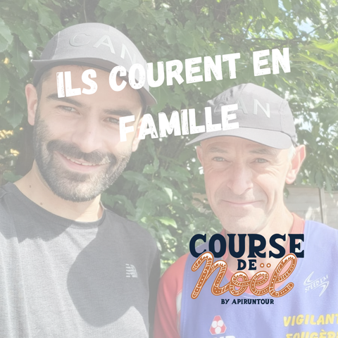 La course de Noël, une course familiale