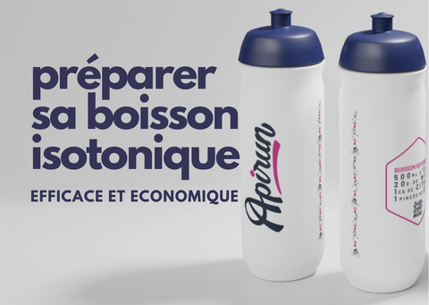 préparer sa boisson isotonique