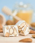 nougat tendre au miel et amandes italiennes