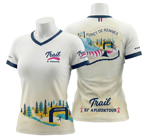 T-shirt technique Trail Apiruntour