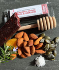 barre salée protéinée amandes courge sel de Guérande