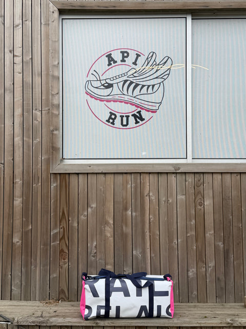 Sac de sport upcyclé