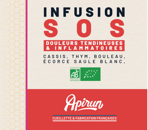 Infusion SOS, plantes françaises bio