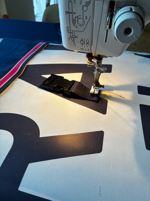 Sac à dos étanche et upcyclé