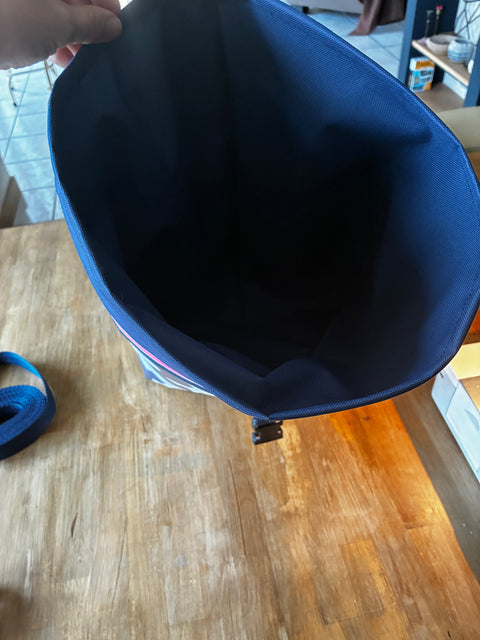 Sac à dos étanche et upcyclé