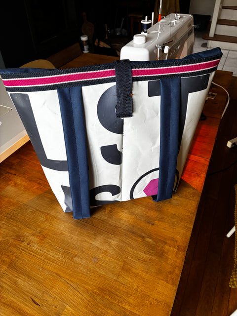 Sac à dos étanche et upcyclé