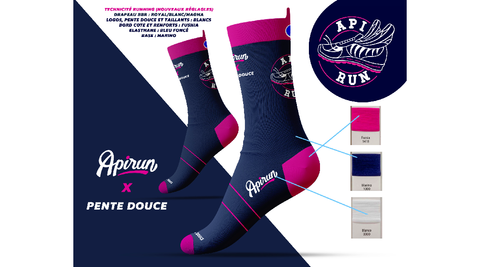 chaussettes apirun pente douce