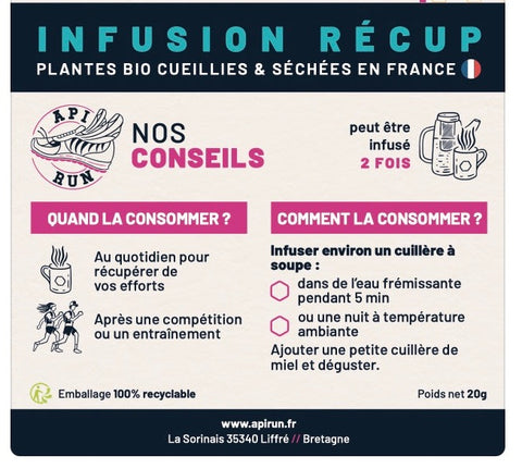 infusion recup plantes françaises bio