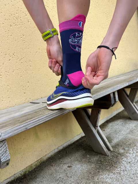 chaussettes running fabriquées en France