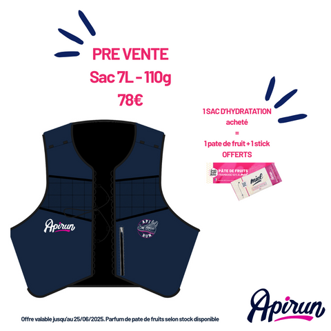 Sac d'hydratation / running et  trail PREVENTE